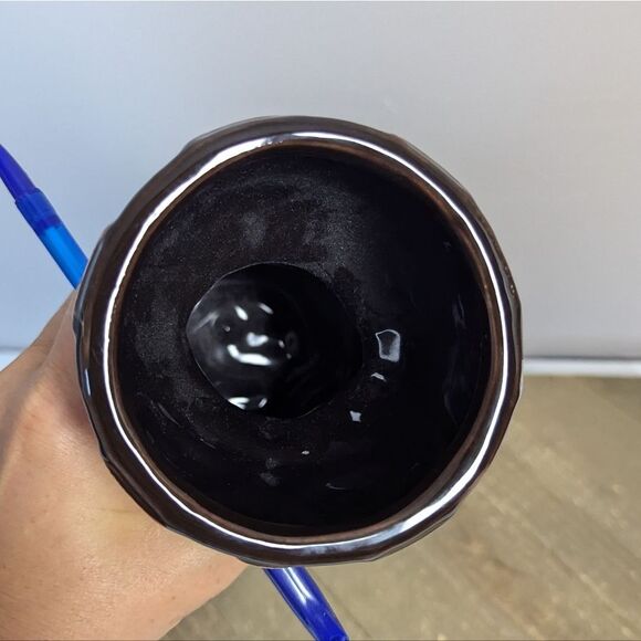 Vintage-Style Tiki Skull Mug – 6" Ceramic Polynesian Barware Cup Tikisou - Picture 7 of 8